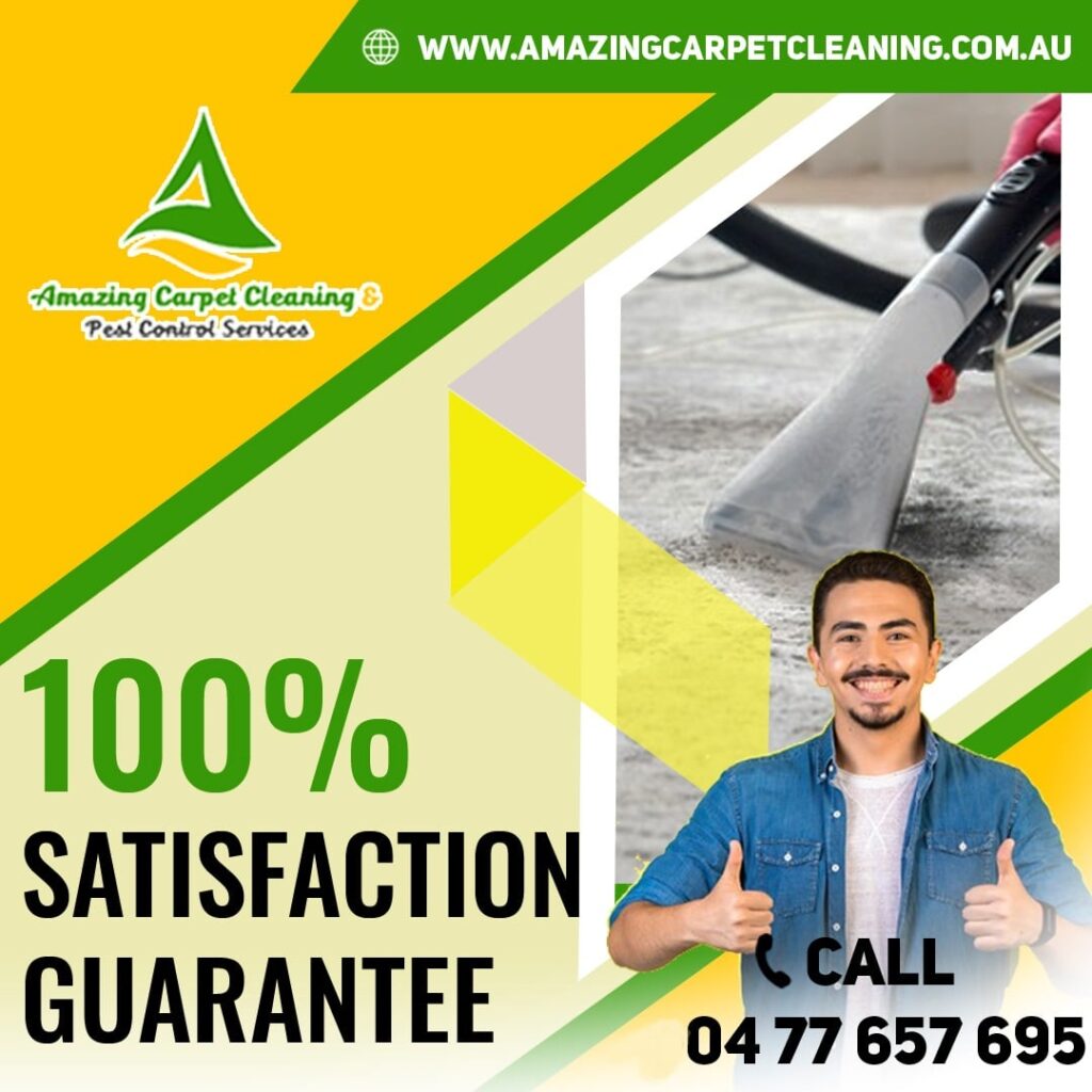 Amazing Carpet Cleaning services delivering 100% satisfaction guarantee