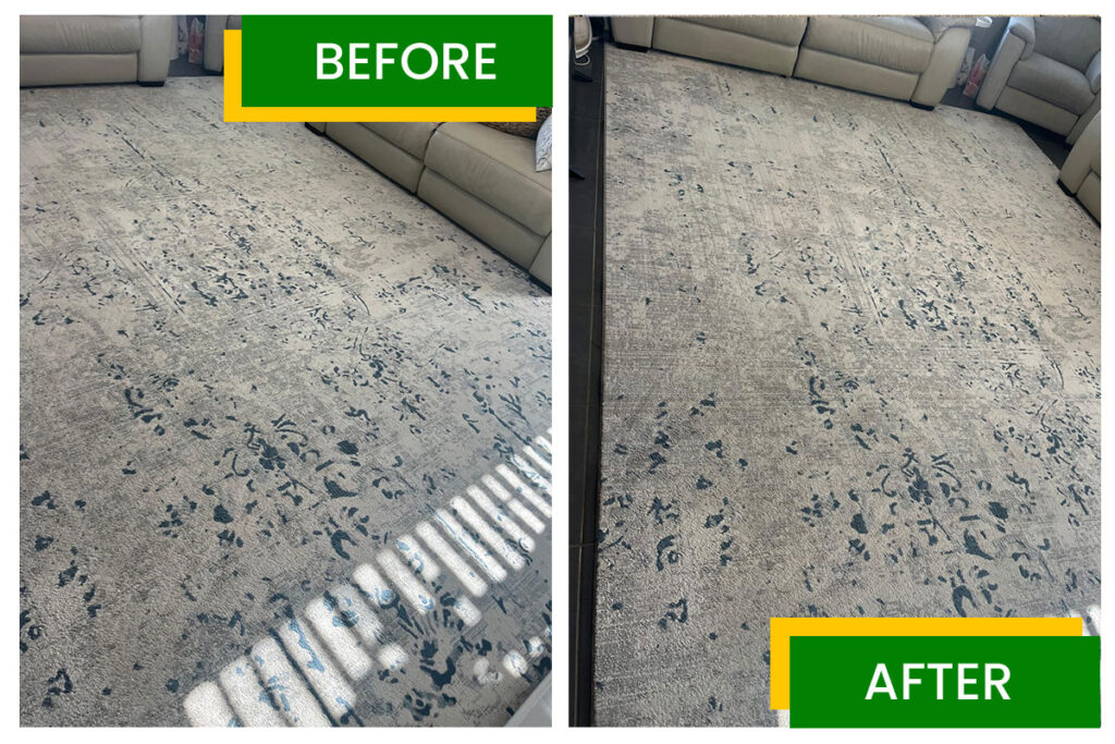 Carpet Cleaning- before and after- Amazing Carpet Cleaning