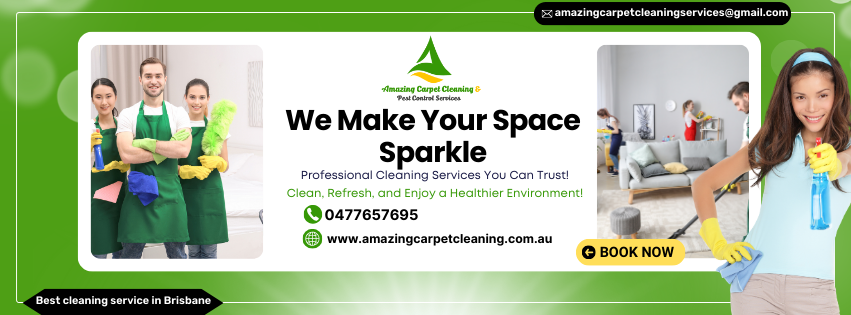 Carpet cleaning service in North Brisbane